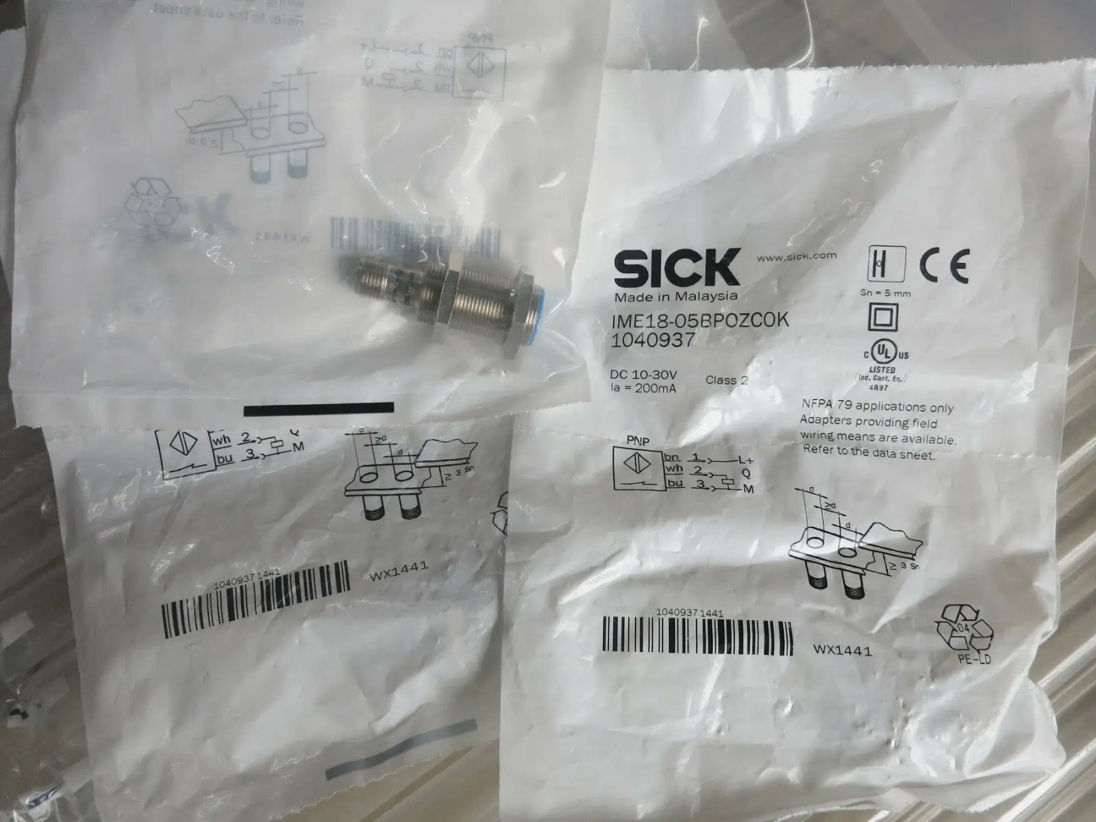 IME18-05BPSZC0K 1040933  IME1805BPSZC0K SICK NEW IN BOX