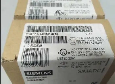 1PC new  in box Siemens PLC 6ES7972-0BA60-0XA0 6ES7 972-0BA60-0XA0