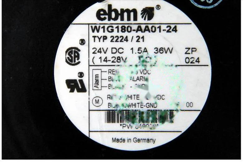 1pc new fan W1G180-AA01-24 TYP2224/21 ebmpapst 200*70 ABB freeship