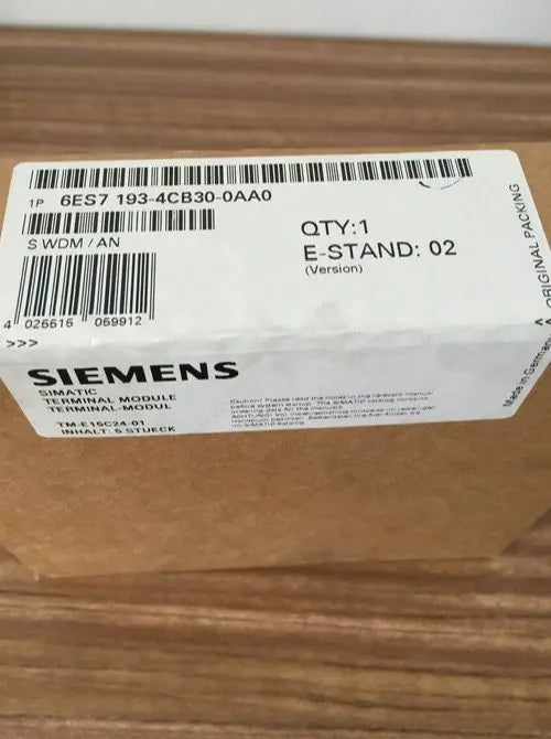 6ES7 193-4CB30-0AA0 6ES7193-4CB30-0AA0 1PC New Siemens free shipping