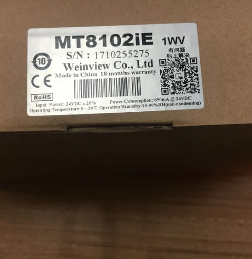 1PC   NEW    WEINVIEW    MT8102IE   free   shipping