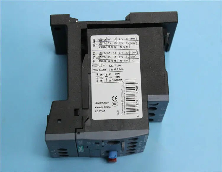 1pc     Siemens  3RU6116-1GB1  4.5-6.3A  Thermal relay  free shipping