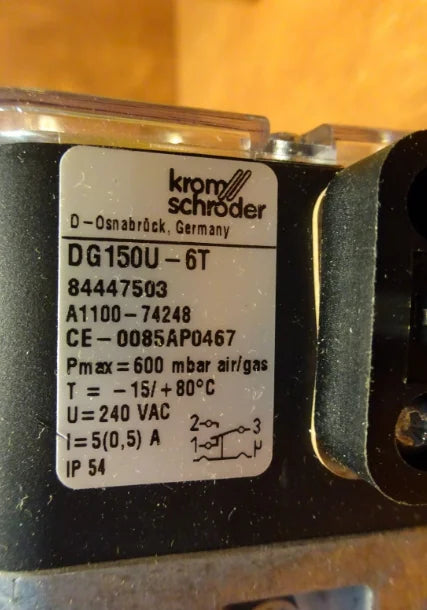 New Krom Schrode DG150U-6T Pressure switch free shipping