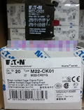 1PC  NEW   EATON  MOELLER  M22-CK01   free shipping