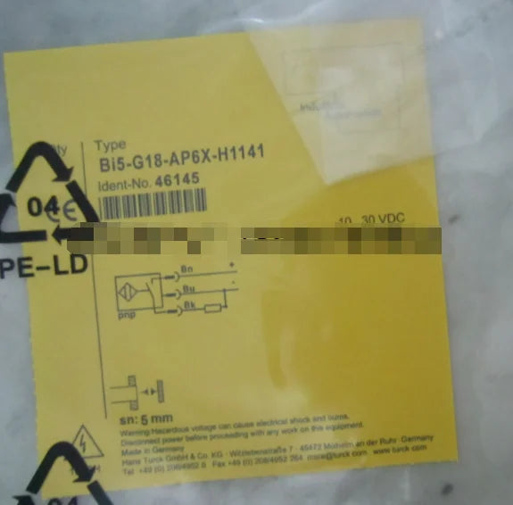 Bi5-G18-AP6X-H1141 1PC NEW TURCK proximity switch free ship