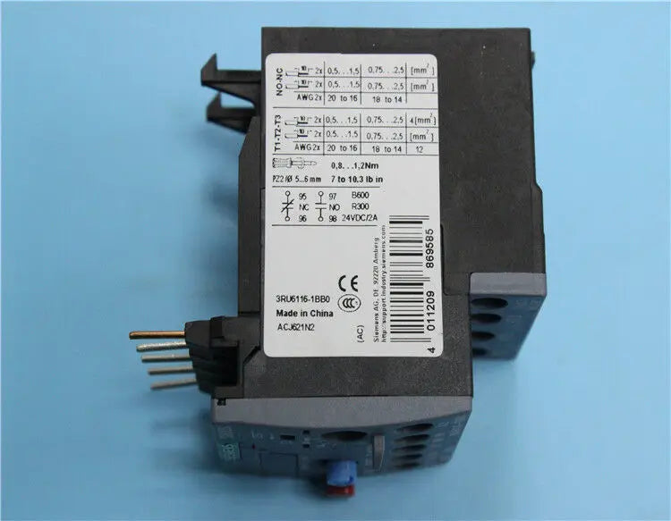 1pc      Siemens  3RU6116-1BB0  1.4-2A  Thermal  relay  free shipping