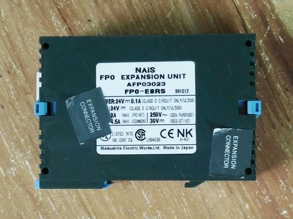 FP0E8RS FP0-E8RS AFP03023 Expansion Unit Tested Panasonic PLC Used