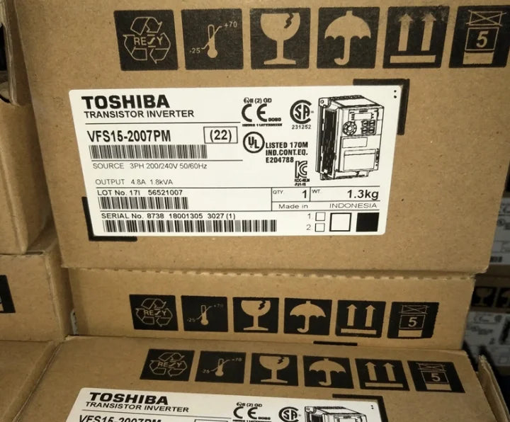 1PC New TOSHIBA VFS15-2007PM 0.75KW 220V  free shipping