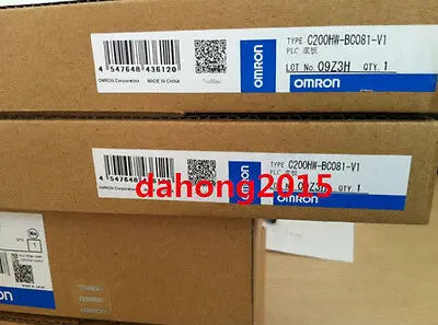New In Box Omron PLC C200HW-BC081-V1 C200HWBC081V1