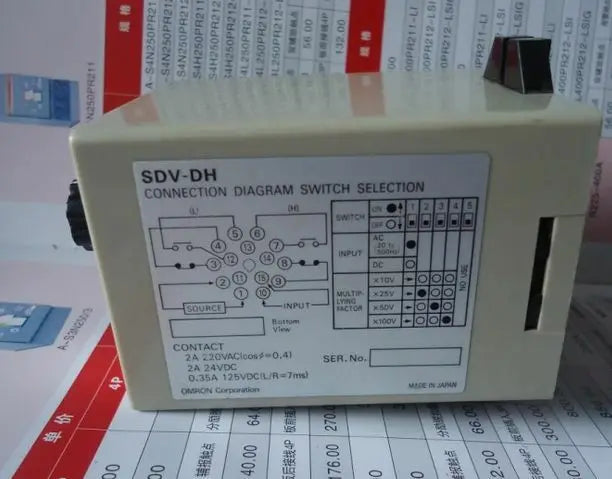 SDV-DH7 SDV DH7 New in box OMRON Voltage Sensor free shipping