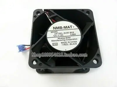 1pc new NMB 2415KL-S4W-B69 6038 12V 0.86A 6CM/