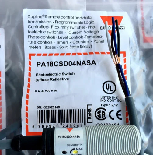 PA18CSD04NASA 1PC NEW Carlo Gavazzi Photoelectric Switch free ship