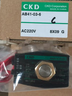 1PC  NEW  CKD   AB41-03-6-AC220V  AB41-03-6   AC220V   free  shipping
