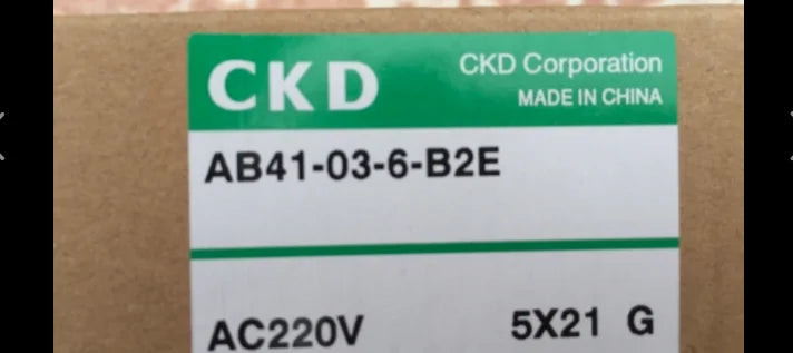 1PC  NEW  CKD  AB41-03-6-B2E-AC220V   AB41-03-6-B2E  AC220V  free  shipping