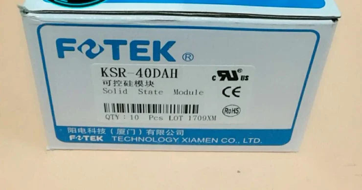 1pc FOTEK KSR-40DA-H Solid state relay free shipping