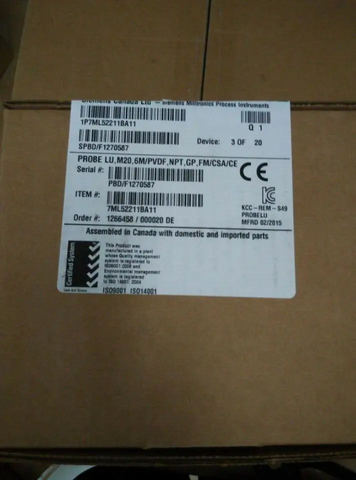 7ML5221-1BA11 7ML52211BA11 Siemens NEW
