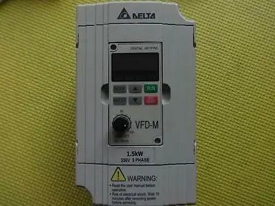 Used Delta Inverter VFD015M23A