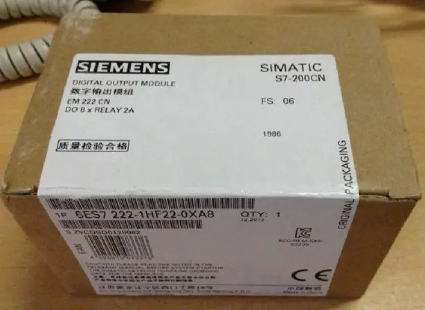 6ES7222-1HF22-0XA8 6ES7 222-1HF22-0XA8 New in Box Siemens module free shipping