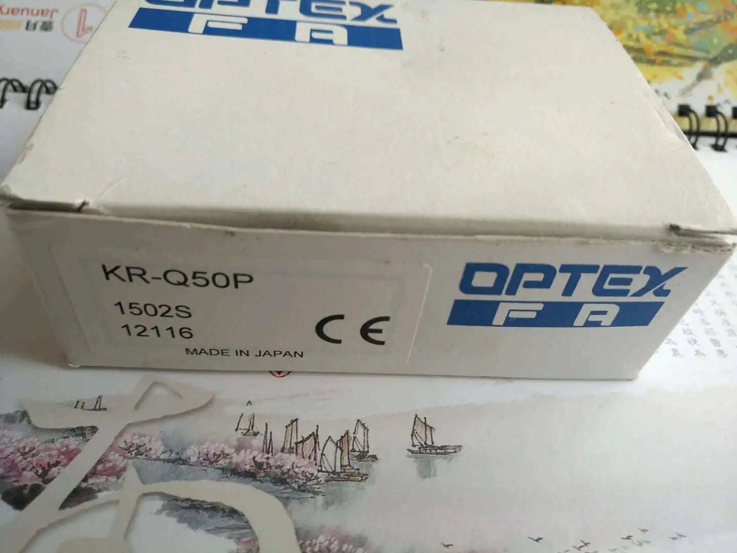 New  OPTEX  FA  Photoelectric  Sensor KR-Q50P   free shipping