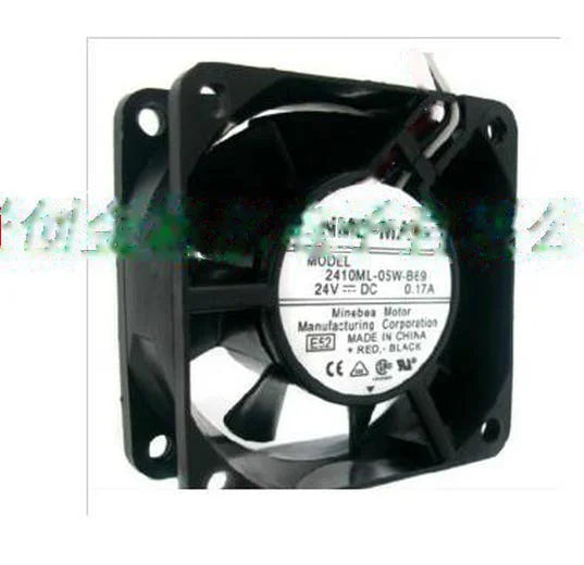 1pc new fan 2410ML-05W-B69 24V 0.17A NMB 60*60*25 freeship