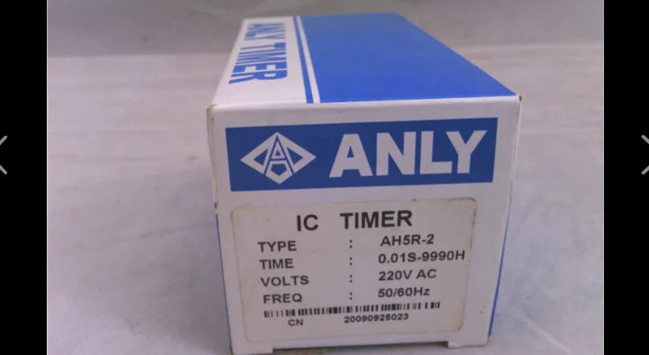 New ANLY AH5R-2 Time Relay free shipping