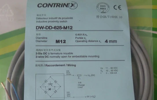 DW-DD-625-M12 DWDD625M12 1PC New Contrinex Proximity Switch free ship
