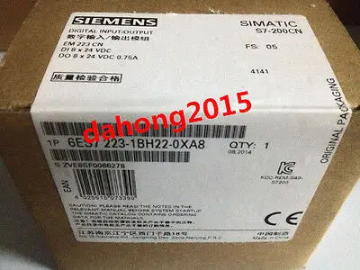 Siemens PLC 6ES7223-1BH22-0XA8 New In Box