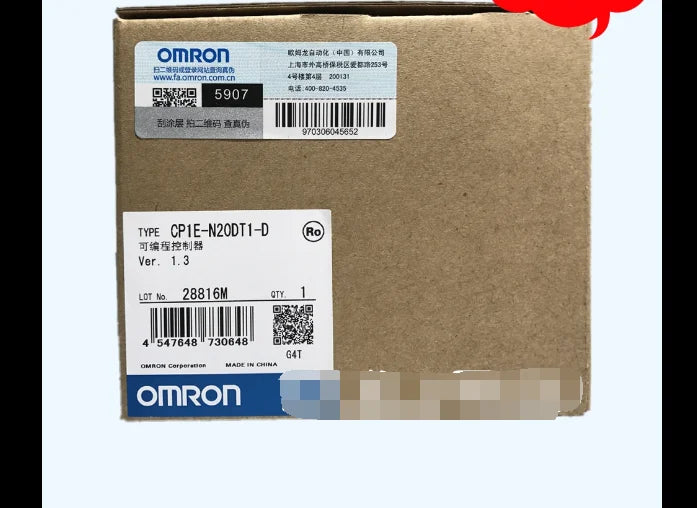 New Omron CP1E-N20DT1-D programmable controller free shipping