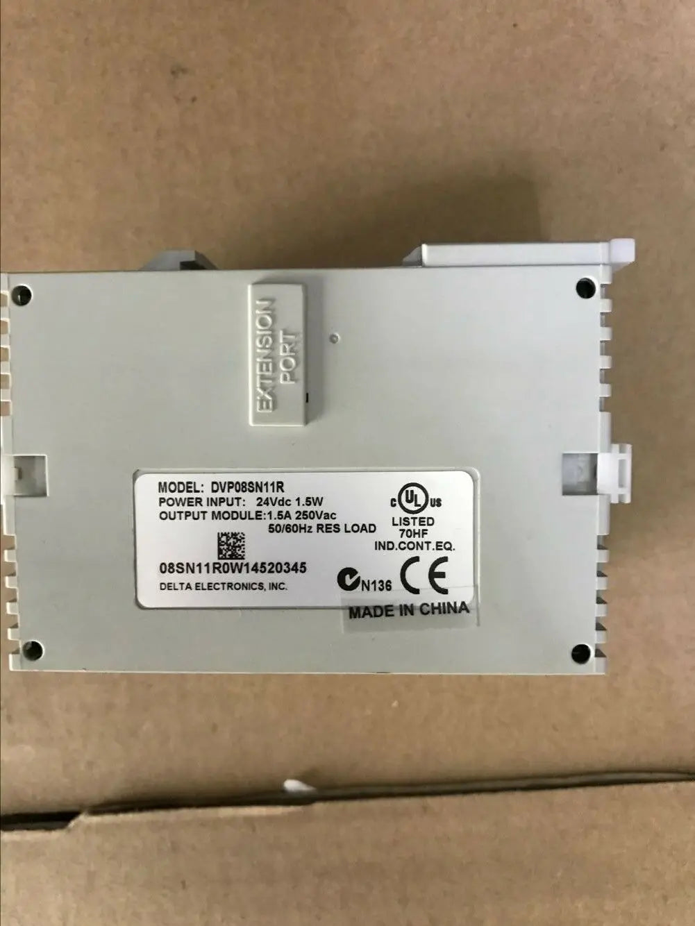 DVP-08SN11R DVP08SN11R DELTA PLC Used