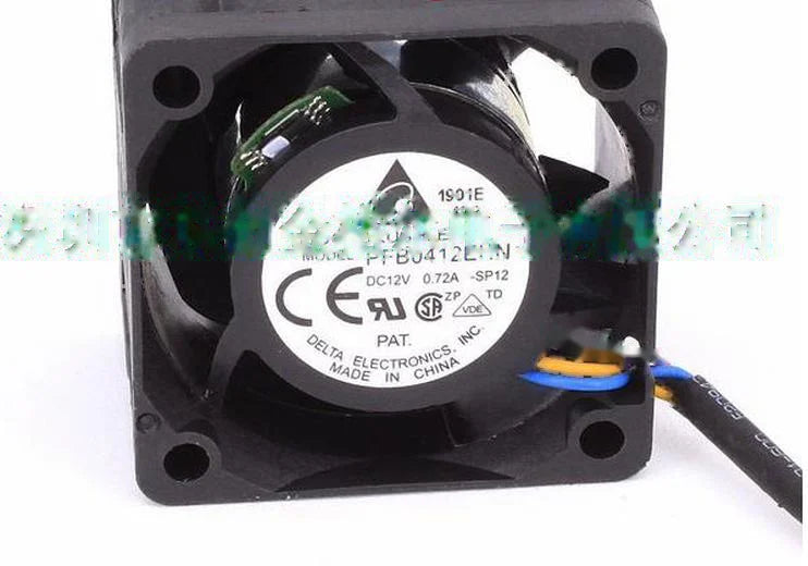 1pc new fan PFB0412EHN 12V 0.72A DELTA 40*40*28 freeship