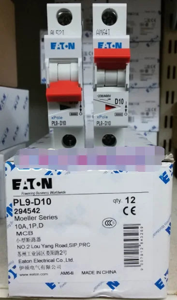 1PC NEW EATON MOELLER PL9-D10 10A 1P free shipping