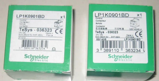 1PC New Schneider LP1K0901BD contactor free shipping