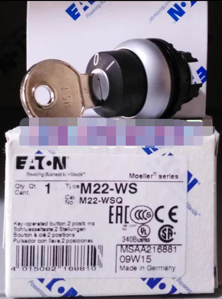 1PC NEW EATON MOELLER M22-WS free shipping