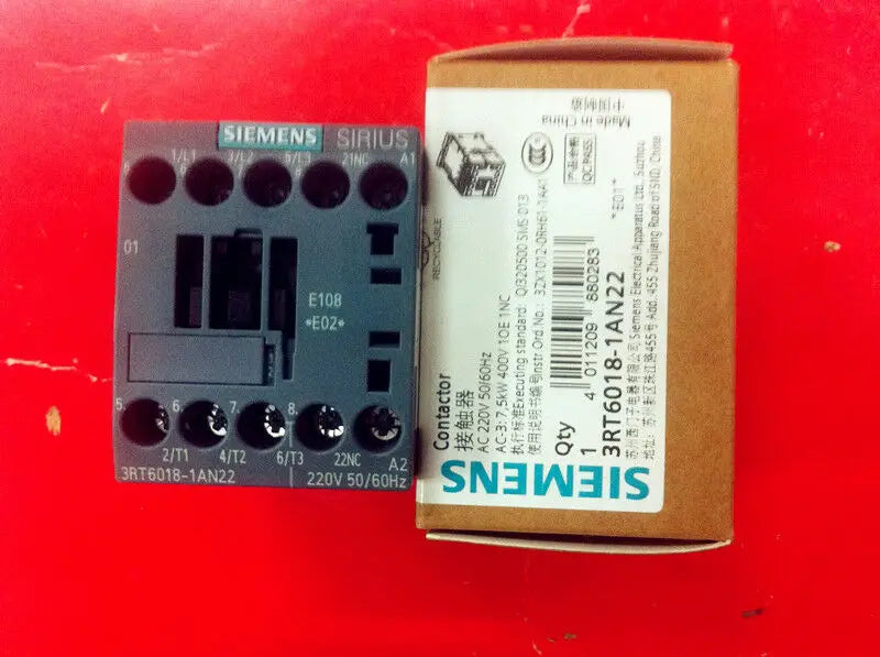 1pc      Siemens  3RT6018-1AN22   contactor   free shipping