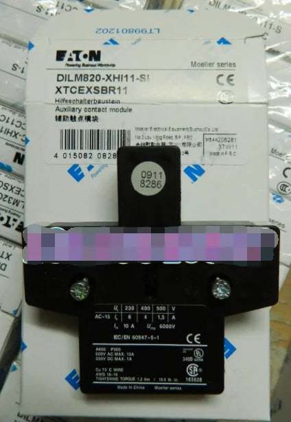 1PC  NEW   EATON  MOELLER   DILM820-XHI11-SI   free shipping