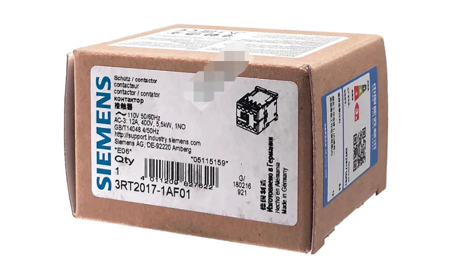 New Siemens 3RT2017-1AF01 contactor free shipping