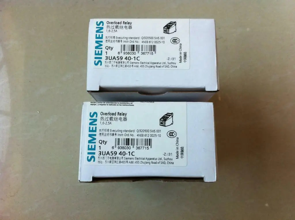 1pc      Siemens    3UA5940-1C  1.6-2.5A   Thermal  relay  free shipping