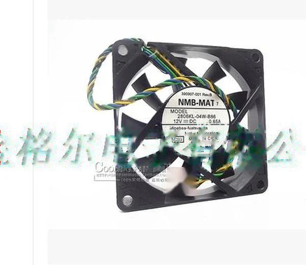 1pc new fan 2806KL-04W-B86 NMB 12V 0.65A 70*15 CPU freeship