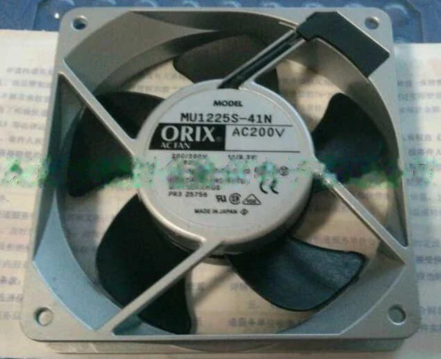 1pc new fan MU1225S-41N 200V ORIX 120*120*25 freeship