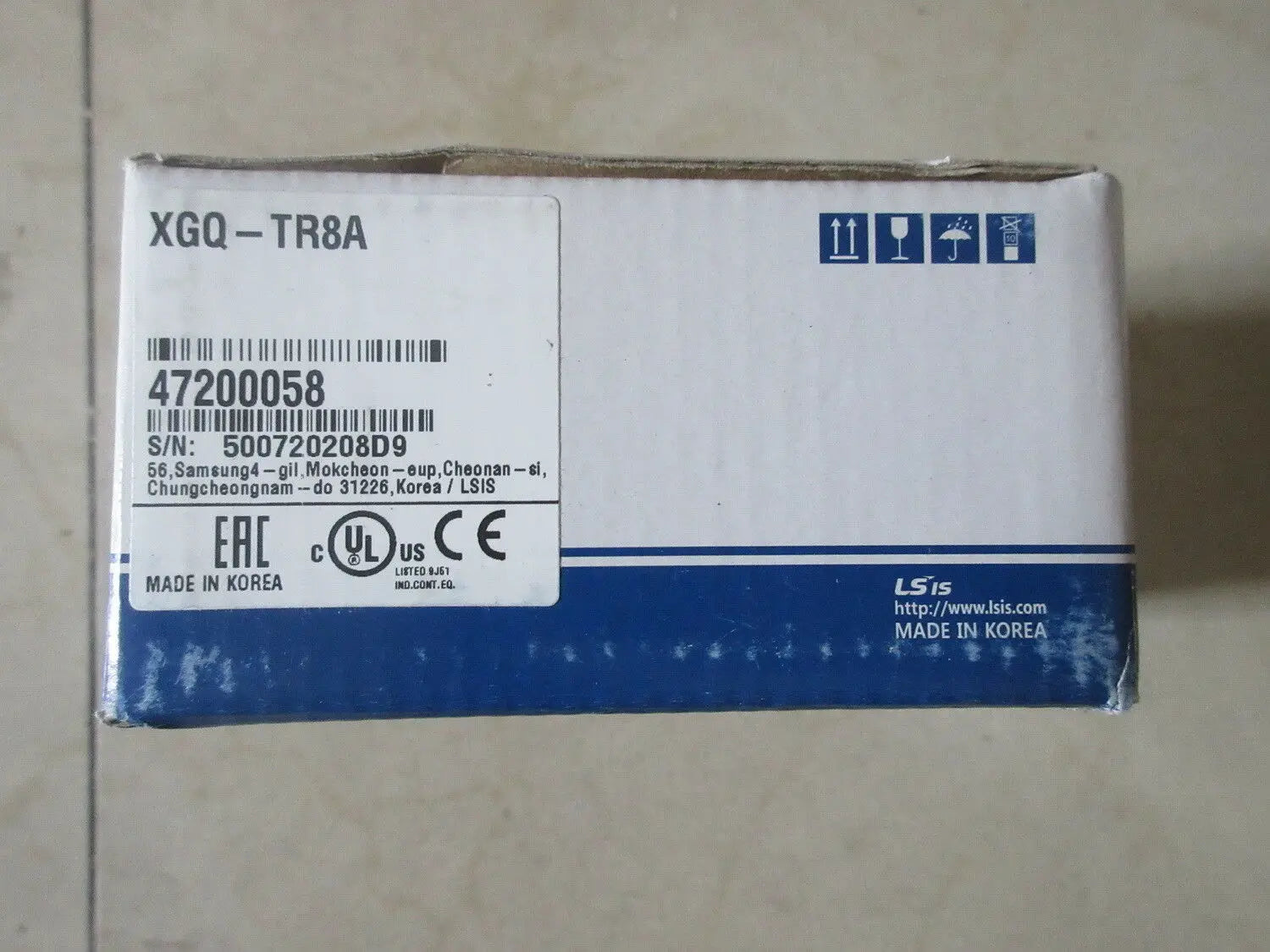 New  LS  XGQ-TR8A   PLC output module  free shipping
