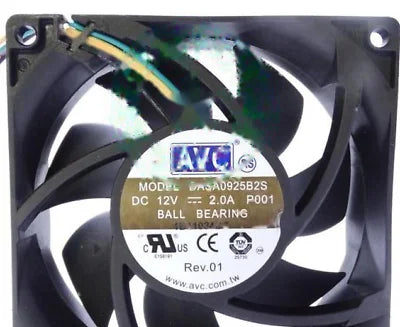 1pc fan new DASA0925B2S DASA0820R2U DASA0832B2H DA09025R12L AVC