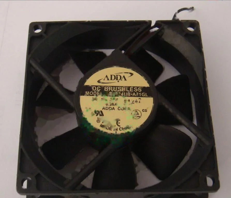 1pc new fan AD0824UB-A70GL DC24V 0.29A 2 ADDA 80*80*25 freeship