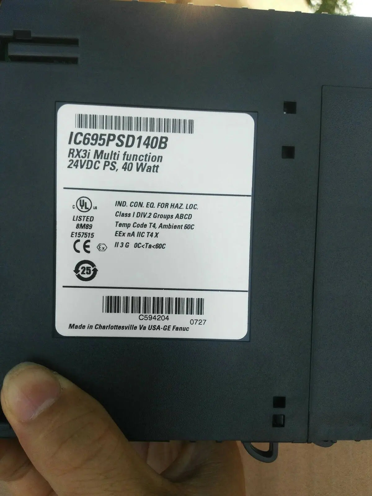 New  GE  Fanuc  IC695PSD140B  RX3i  Power supply module  free shipping