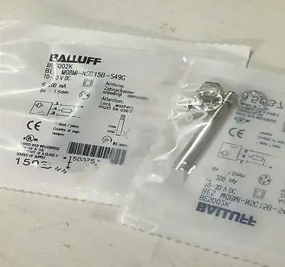 M08MI-NSC15B-S49G 1pc NEW BALLUFF BES proximity switch