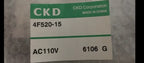 1PC  NEW  CKD  4F520-15-AC110V    4F520-15   AC110V   free  shipping