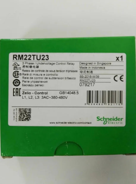 New Schneider RM22TU23 Control relay free shipping