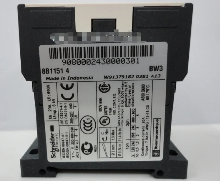 LP4K09008BW3 1PC NEW Schneider