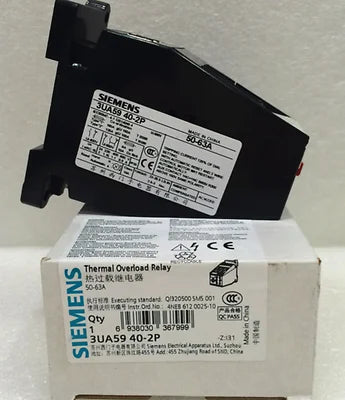 3UA5940-2P 3UA59402P 50-63A NEW SIEMENS Thermal Overload Relay free shipping