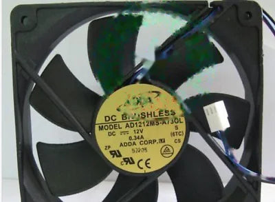 1pc fan new AD1212MS-A73GL DC12V 0.34A AD1212MS-A70GL ADDA