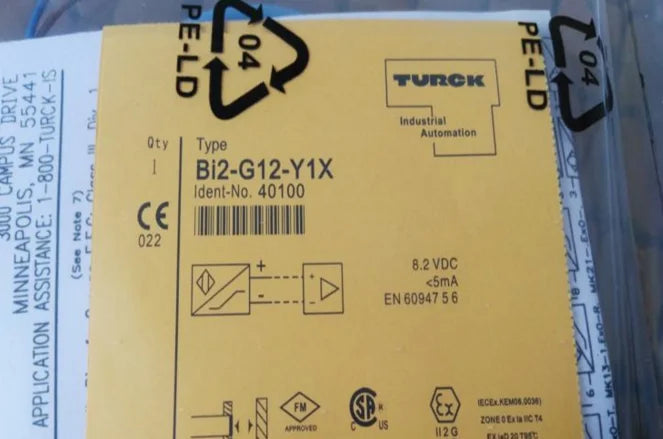 BI2-G12-Y1X BI2G12Y1X 1PC New TURCK Proximity Switch free ship